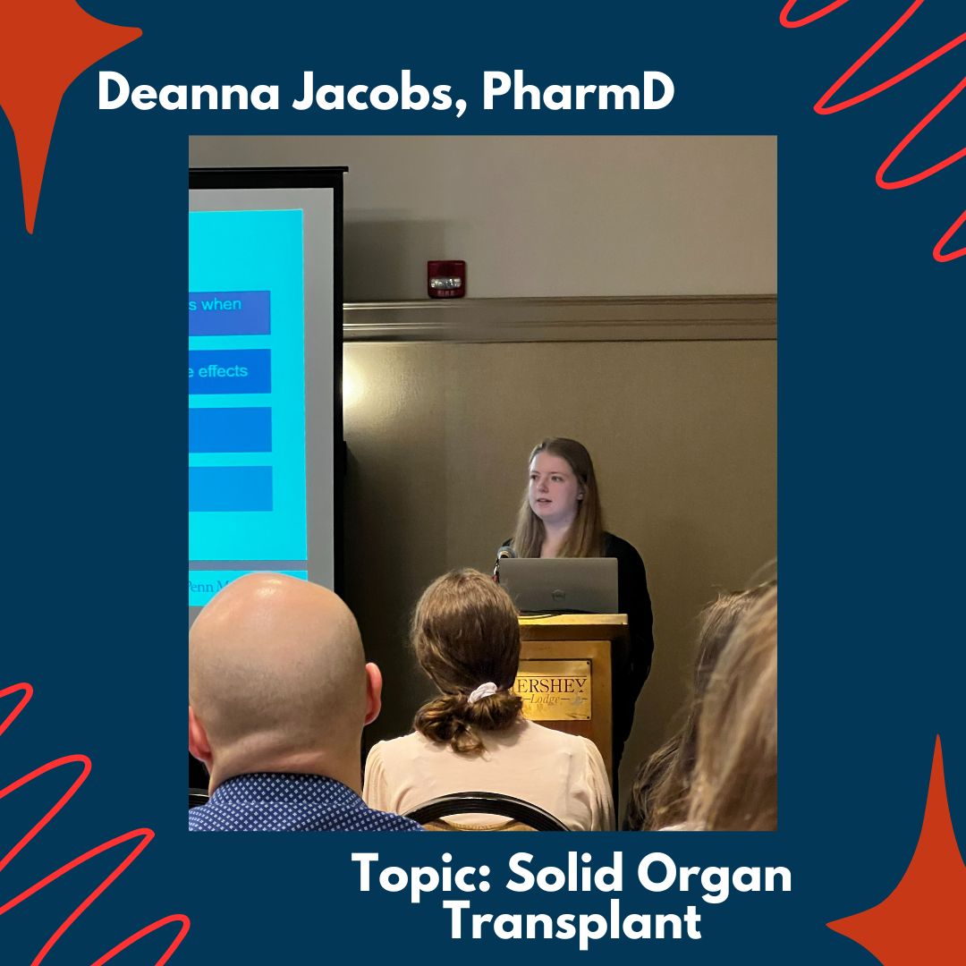 Earlier this month, our PGY-1 pharmacy residents presented their research projects at the Eastern States Conference in Hershey, PA. We are so proud of their hard work with these projects. Congratulations residents! #EasternStates2024 #TwitterRx