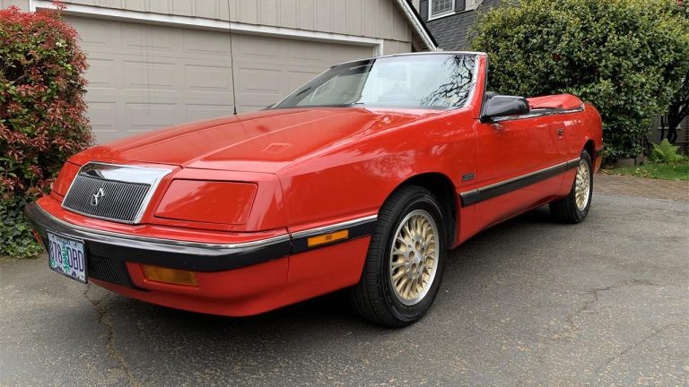The Pick of the Day is a 1989 Chrysler LeBaron convertible listed for sale on l8r.it/ZJt2 by a private seller in Milwaukie, Oregon l8r.it/hfAf