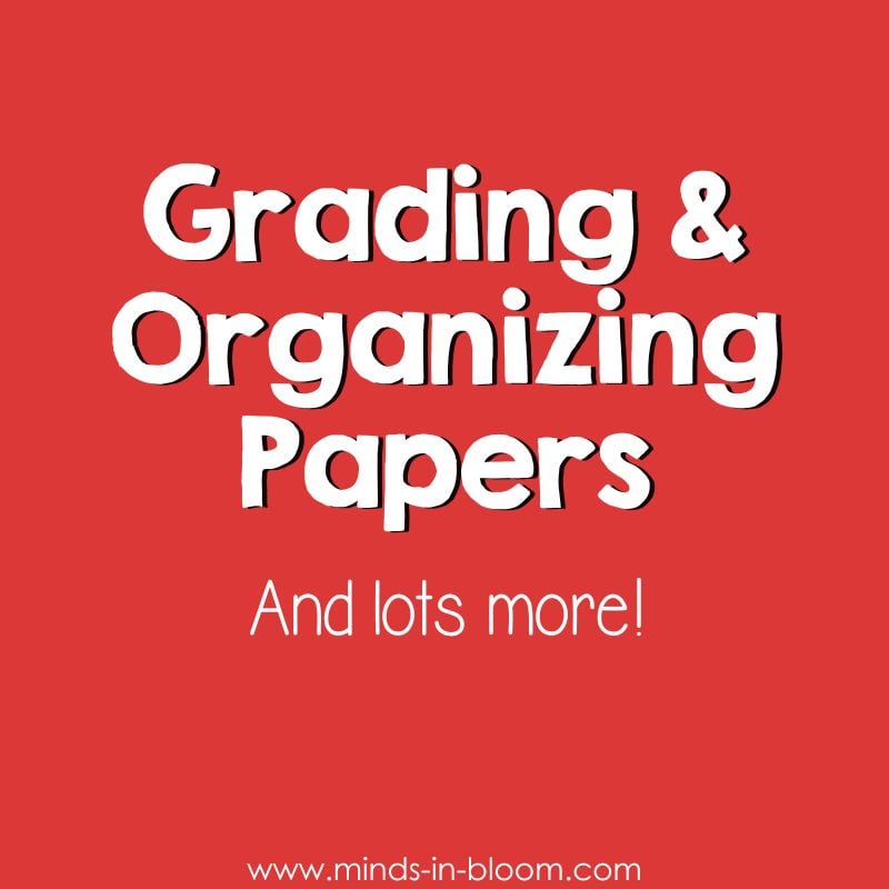 Do you feel like you're drowning in a sea of worksheets and quizzes? Find ideas to make grading and organizing papers quick and less stressful👇 sbee.link/g639kbyjxp via Mind in Bloom #edutwitter #teachingtips