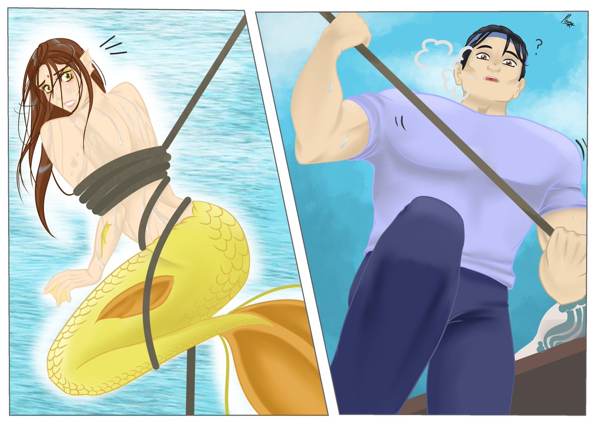 #mermay #XiYaoMerMay24 Day2 #LanXiChen #JinGuangYao #LanHuan #MengYao #Zewujun #LianFangZun #魔道祖师 #蓝曦臣 #金光瑶 #蓝涣 #孟瑶 #泽芜君 #敛芳尊 #XiYao #OTP #MDZS #mdzsfanart #clipstudiopaint #jinguangyaoxlanxichen #lanhuanxmengyao #LanXiChenxJinGuangYao