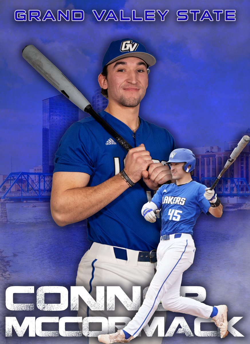 Senior Connor McCormack (1B/DH) - 

Career: Played in 77 games with 58 starts. .310 batting average, 72 hits, 48 runs, 40 RBI, 13 doubles, 13 home runs.

Connor we are so happy you were a part of the GVSU baseball program. #AnchorUp