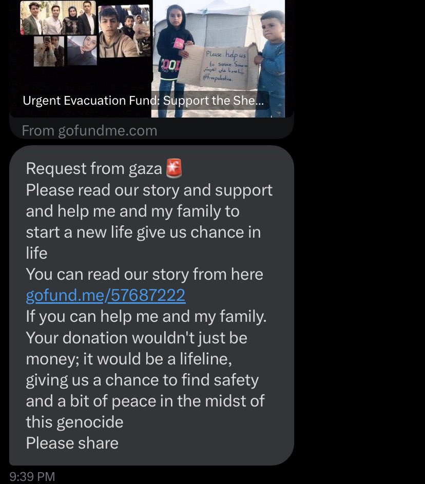 Support them here!
Link: gofundme.com/f/help-us-get-…

#freepalestine
#FreePalestineFromlsrael 
#FreePalestineFromZionistOccupation 
#FreePalestineFromIsraelNOW 
#FreePalestine_FromTheNaziZionistInvadersUSAIsraelWest