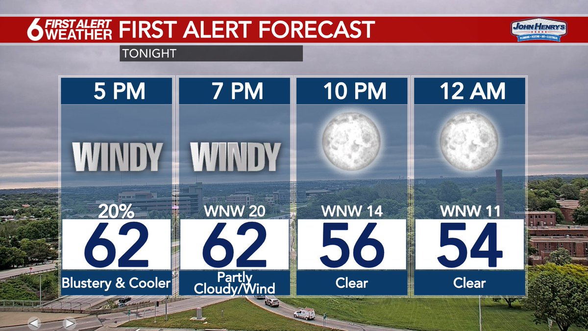 Quiet forecast for the rest of the evening! It has been a very hectic weather day for the Omaha metro, but things will be much quieter tonight. There could be a couple of spotty showers over the next couple hours, but most of the evening will just be breezy and cool.