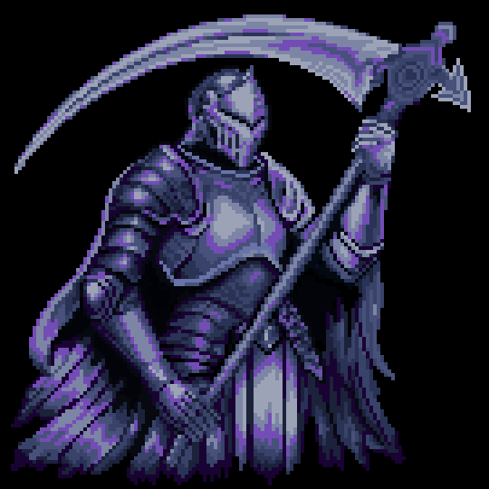 Vicious13337's tweet photo. #knight #armor #sythe #digitalart #pixelart https://t.co/1R1Ri8l5yi
