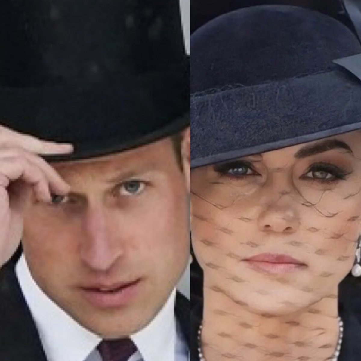 THE most beautiful couple in the world. I had to put these two photos together! Arguing will display your own stupidity. #PrinceWilliam #CatherinePrincessOfWales
