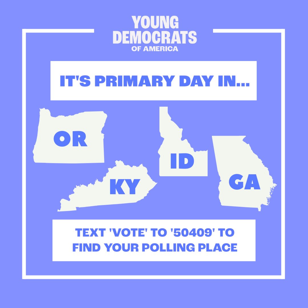 There is still some time to get out and vote today in a few of these states - you know what to do, Young Dems!