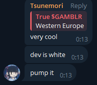 $GAMBLR dev is White!

Pump It

dexscreener.com/base/0xbd5b8a1…