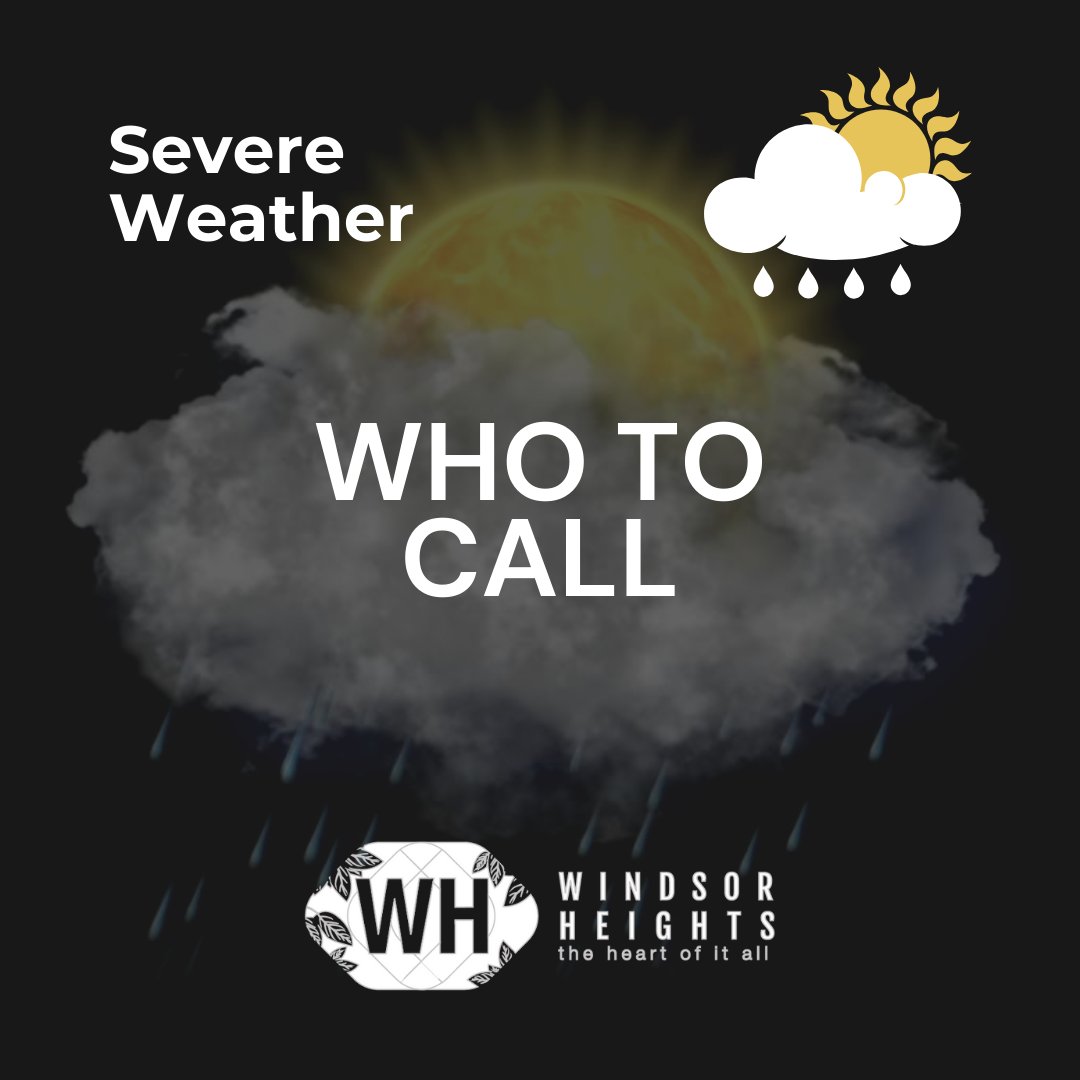 Do you see a downed powerline? Call MidAmerican at 888-427-5632
Branches down in the street? Call Public Works Director Jason Roberts at 641-954-1392 
Having an emergency? Call 911