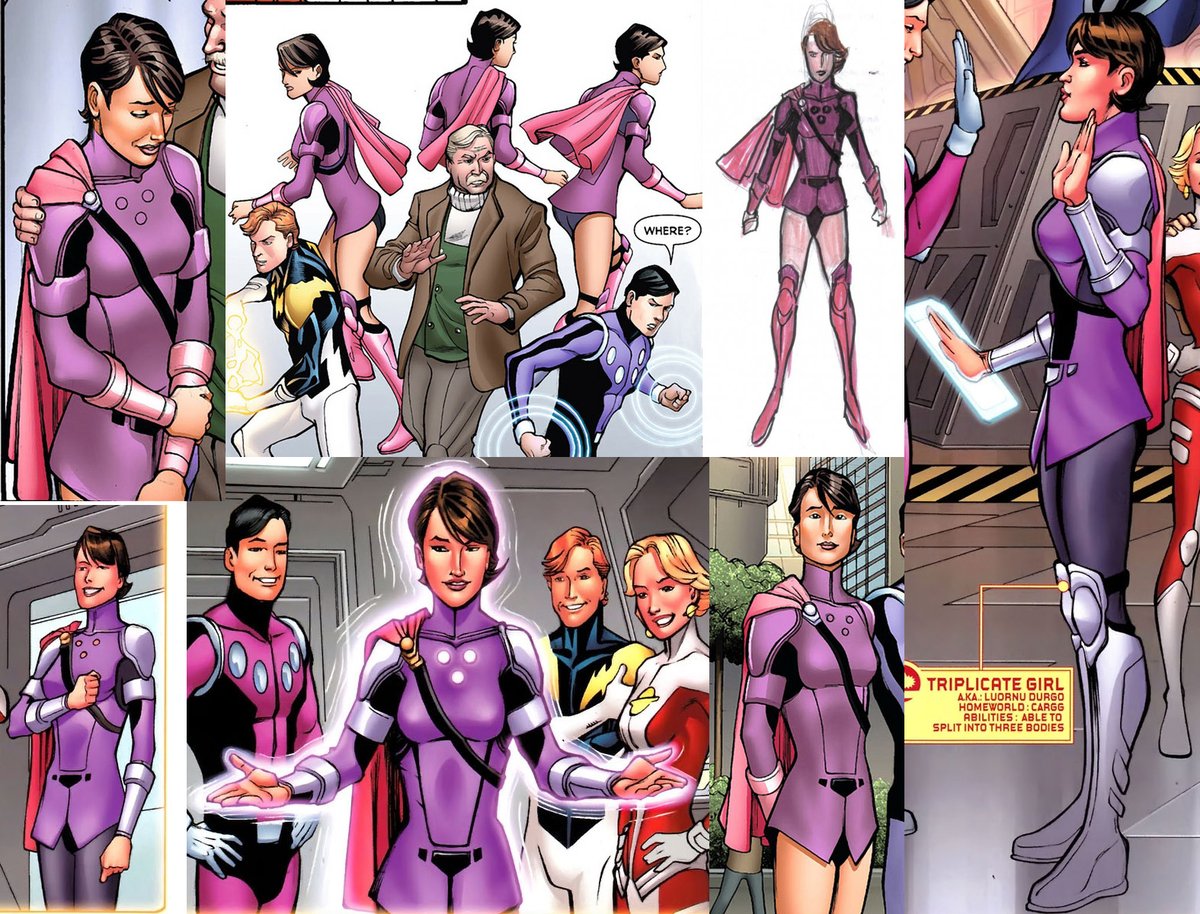 Legion of Super-Heroes Visual Reference tweet media