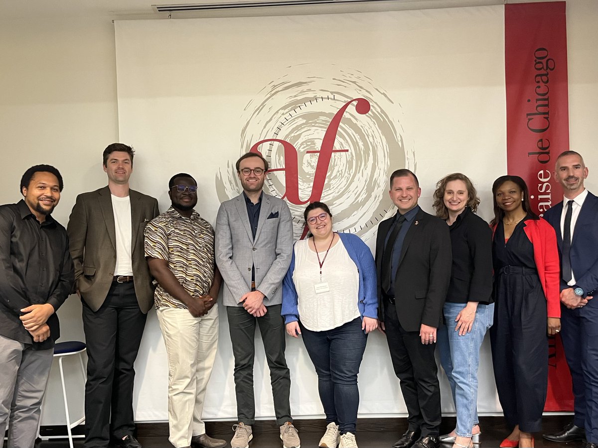 #FranceAlumniDay was a success! 100+ alum, interns, researchers, #TAs, future students in 🇫🇷, Profs. gathered yesterday at <a href="/AFdeChicago/">Alliance Française de Chicago</a>. Workshops, panels and a Forum de l'Emploi et des Etudes were the highlights of the event. An engaging way to connect and share experiences.