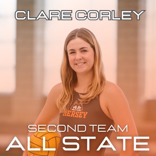 Megan Brownley (@herseygirlspolo) on Twitter photo ✨CONGRATS ✨ to senior captain and center defender Clare for being voted 2nd team All State! She is a defensive force to be reckoned with, so glad she got the recognition she deserves. <a href="/HerseyHuskies/">Hersey High School</a> <a href="/Matuszewski214/">Pat Matuszewski</a> <a href="/madisonburkh/">Madison Burkhalter</a> <a href="/clairelutz12/">claire</a> <a href="/ILLWaterPolo/">Illinois Water Polo</a> <a href="/clarecorley27/">clare corley</a> ✨CONGRATS ✨ to senior captain and center defender Clare for being voted 2nd team All State! She is a defensive force to be reckoned with, so glad she got the recognition she deserves. <a href="/HerseyHuskies/">Hersey High School</a> <a href="/Matuszewski214/">Pat Matuszewski</a> <a href="/madisonburkh/">Madison Burkhalter</a> <a href="/clairelutz12/">claire</a> <a href="/ILLWaterPolo/">Illinois Water Polo</a> <a href="/clarecorley27/">clare corley</a>