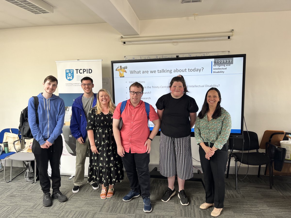 Big thanks @ashleighgorman1 & @IaraFSynnott from @ageingwithID for leading a workshop on research and ethics for our 1st years. We explored the vital role of research in society, learned about TCAID's impactful work, and delved into research ethics and consent.

#InclusionMatters