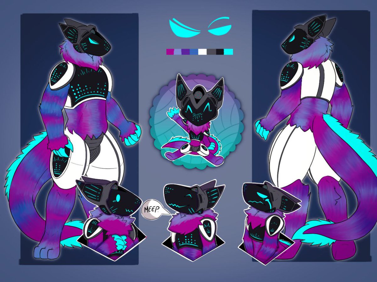 Chyl_Tempo's tweet photo. @caldercatlabs I would love a mini protogen of me running around this is DJ Sparks my lovely lil proot and also my OC https://t.co/RoqOcEwjkh