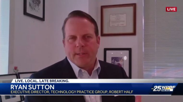 debbieclazo's tweet photo. New report reveals top tech and #AI skills companies are seeking from tech workers. Here's @RobertHalf's Ryan Sutton with more. Great story by @WPBF25News. #AI #skillsgap #techindustry https://t.co/6qkrPY5iW5 https://t.co/0uKxt0lYGP