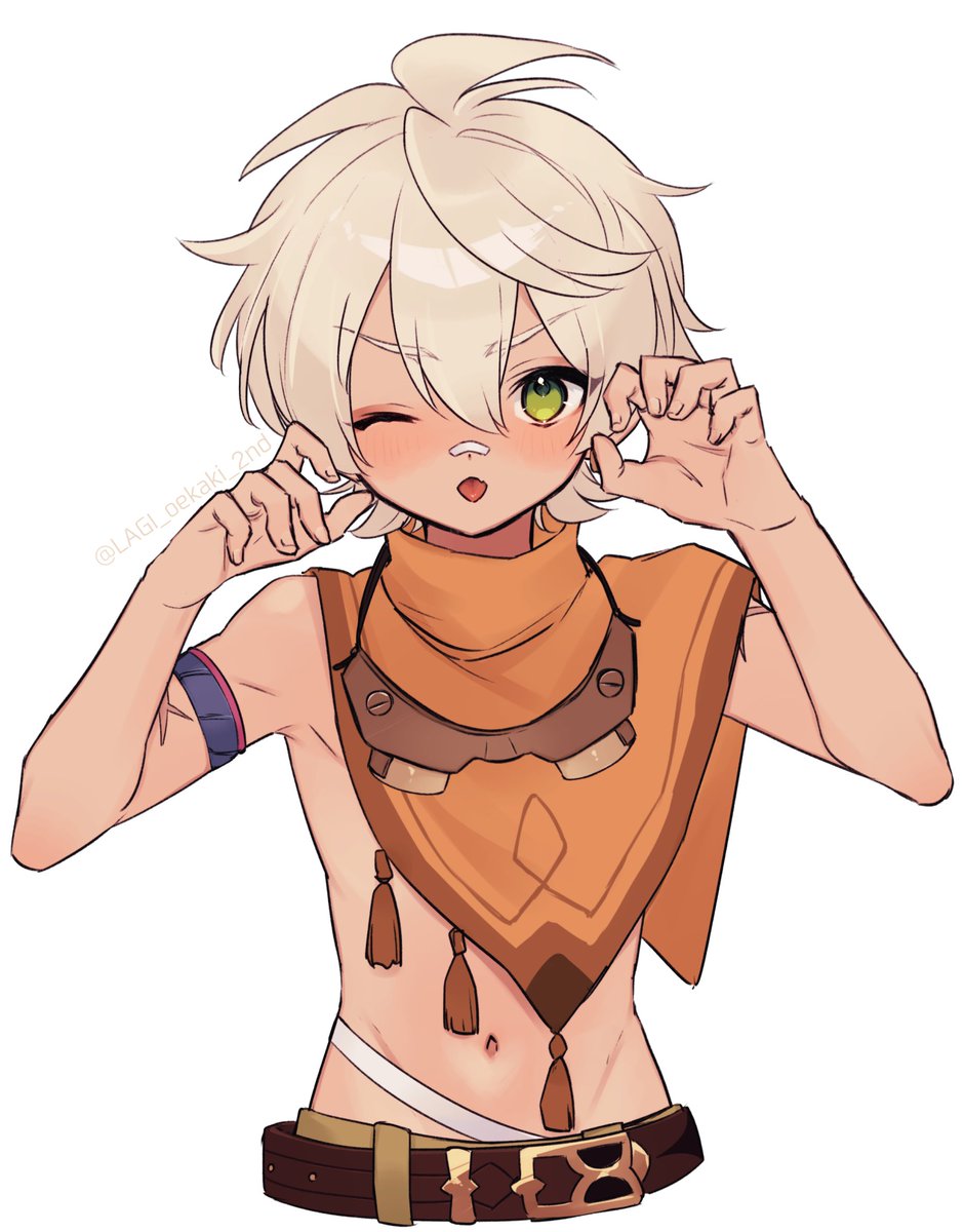 お着替え👍 #Bennett
※レザベネ要素