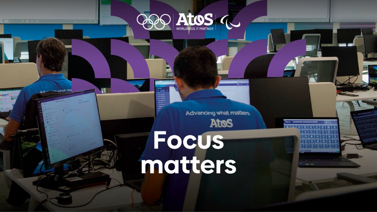 [#Paris2024] The Atos workforce of over 300 experts is dedicated to help to improve the Commentator Information System for #Paris2024 to deliver real-time data transmission for fans and media in less than 0.4 seconds! That's what we call speed! 🚀 

 ▶️ atos.net/advancing-what…
