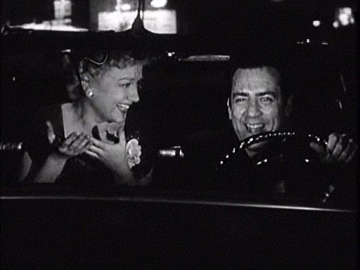 Harry's car is a 1950 Nash Rambler Convertible Landau. Unlike most convertibles to come, it had full frames around the doors and windows. The frames had the tracks guiding metal cables that moved the soft top up and down via electric motors.
#TheBlueGardenia #FilmNoirClub