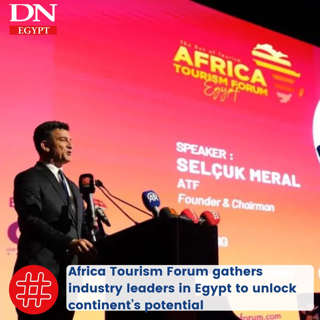 #AfricaTourismForum gathers industry leaders in Egypt to unlock continent’s potential Read more: shorturl.at/68tYq