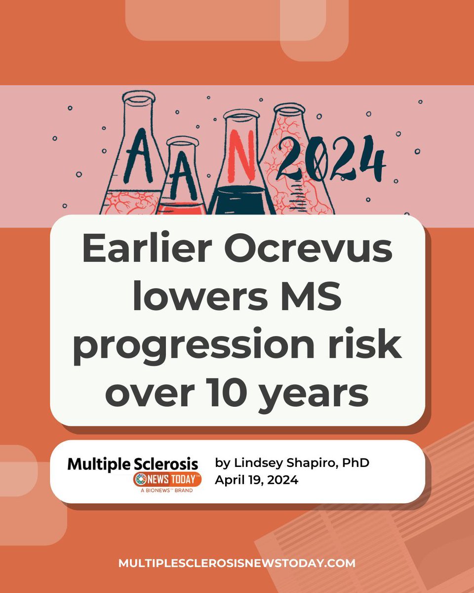 In PPMS patients always on the therapy, more than 80% avoided the need for a wheelchair after 10 years. Explore additional findings: bit.ly/3WQwfG9 

#MS #MultipleSclerosis #MSResearch #MSNews #MSTreatment
