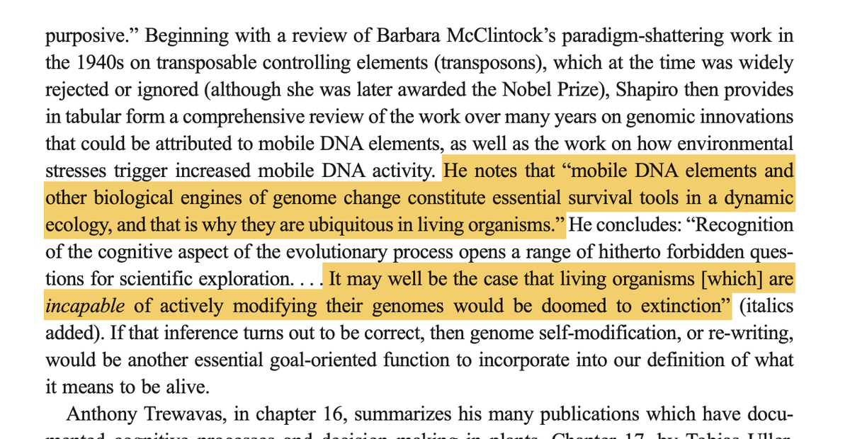 ok this is blowing my mind –

apparently genes are a read-write system?? your genes edit themselves??

the majority of genetic variation is from this self-editing rather than from random mutations??