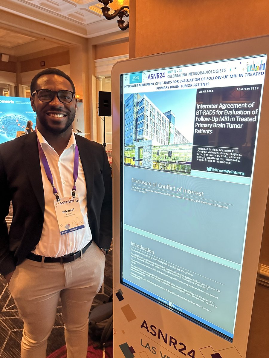 So glad he matched with us!! Talking at #Asnr24. So proud of him. @kojo_messien
