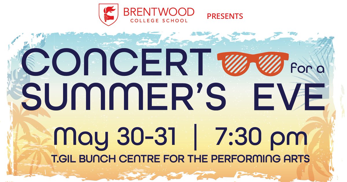 A Concert For a Summer's Eve, 7:30 PM, May 30-31, featuring Award Winning Instrumental and Vocal Ensembles. Donations collected for the Monday Morning Music Society to fund a Music Therapy Program. #ChooseToBe #Music #Concert  Tickets online brentwood.simpletix.ca
