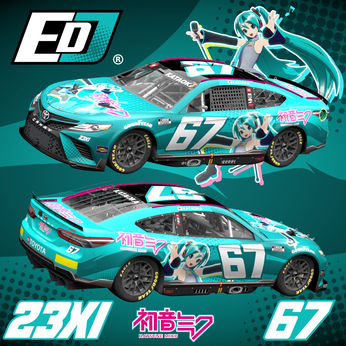 heres a Tatsuya Kataoka/@23XIRacing concept