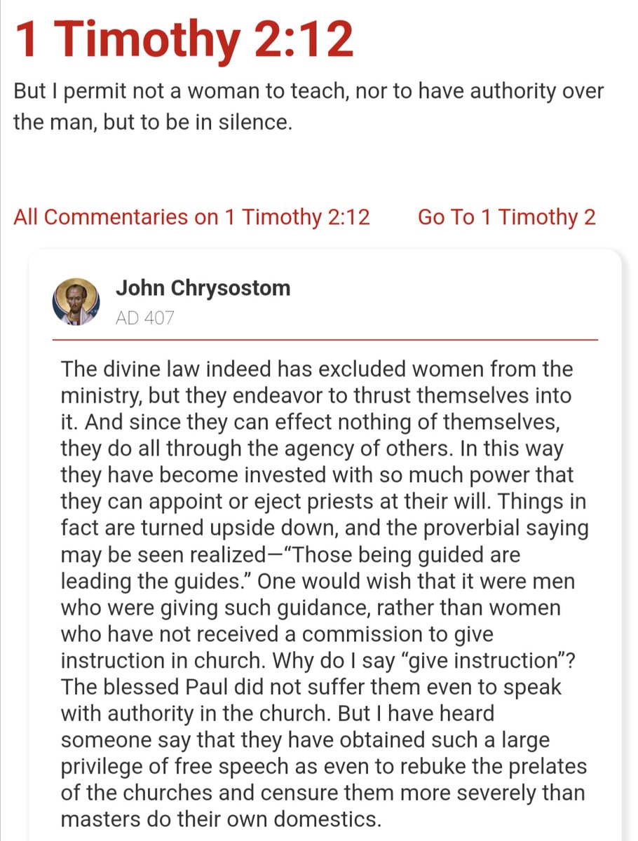 If anyone was wondering where this excellent commentary on such an important scriptural verse came from, or whether it is authentic, I can confirm it is from St. John Chrysostom's work entitled 'On the Priesthood,' Book III, Section 9, Paragraph 2.