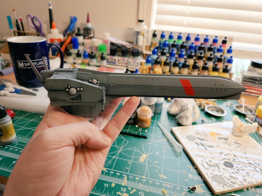 grimoireguy's tweet image. Quick WIP

1:3000 Beowulf 

#LOTGH
#銀河英雄伝説