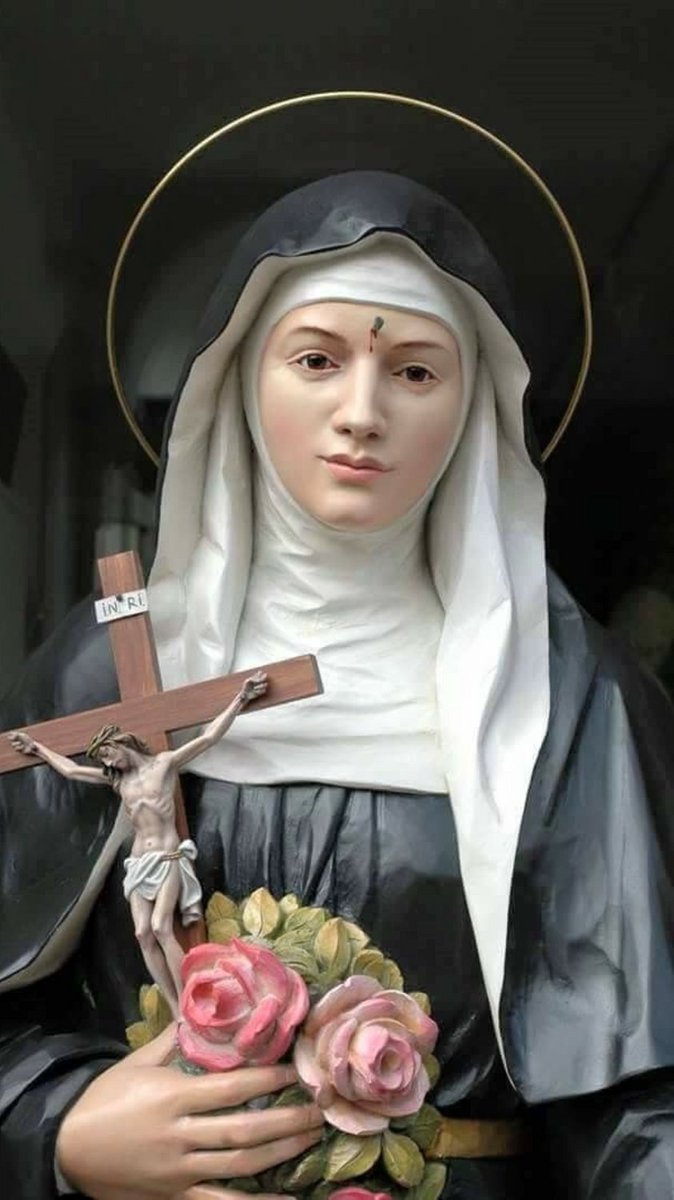 'Saint Rita of Cascia, Pray for Us!' #SaintoftheDay #OraProNobis 📷 Saint Rita of Cascia Statue. #CatholicSaints #Catholic_Priest #CatholicPriestMedia