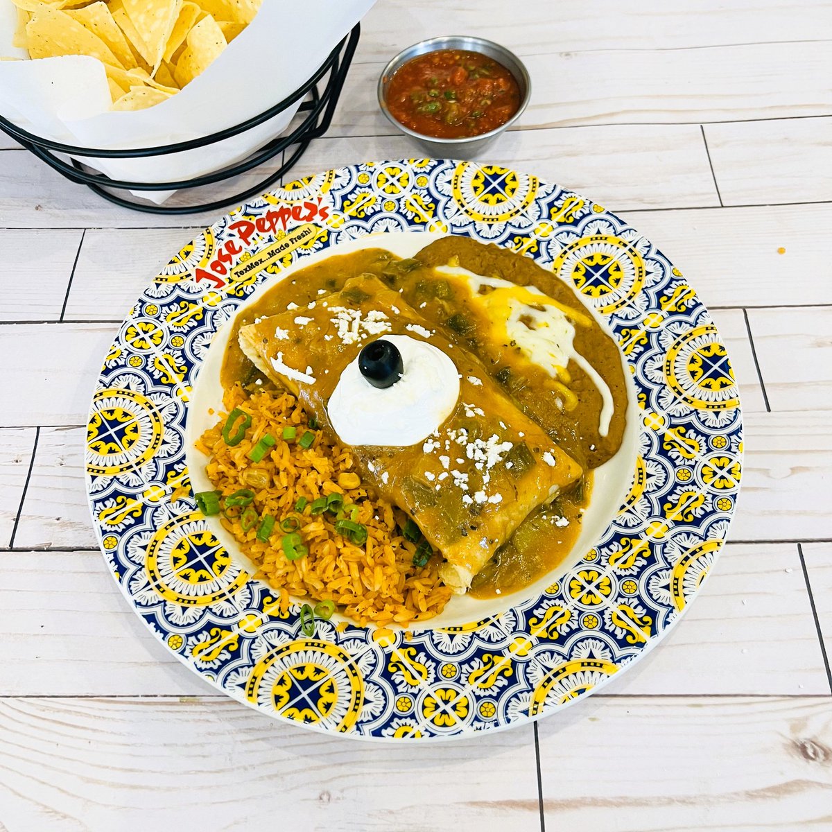Added to the menu✨

The wait is over! Chile Verde Beef Chimichanga is now on the menu.
