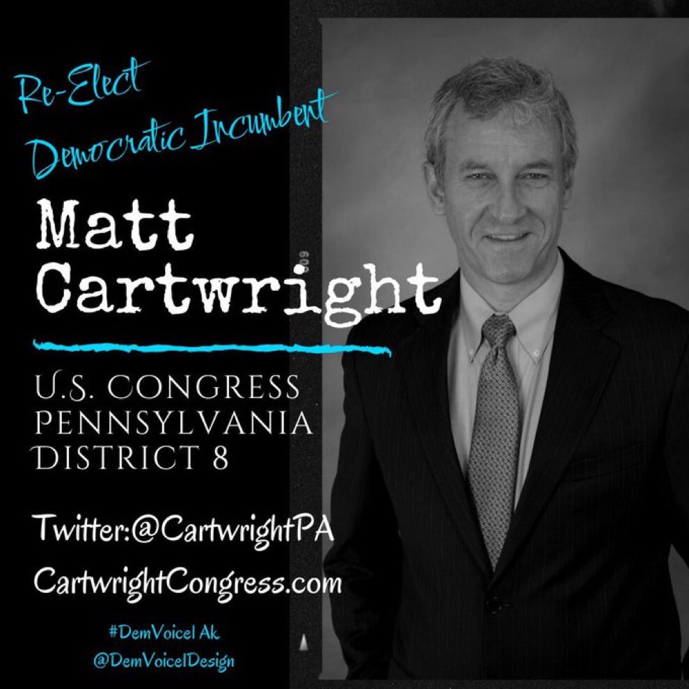 #ProudBlue #DemsUnited #Fresh. Matt Cartwright is proud to stand up for America’s Labor Unions🇺🇸 Organized labor is a pillar of a strong middle class. @CartwrightPA supports hard working people and their families. Vote Matt Cartwright #PA08 in November. #UnionStrong