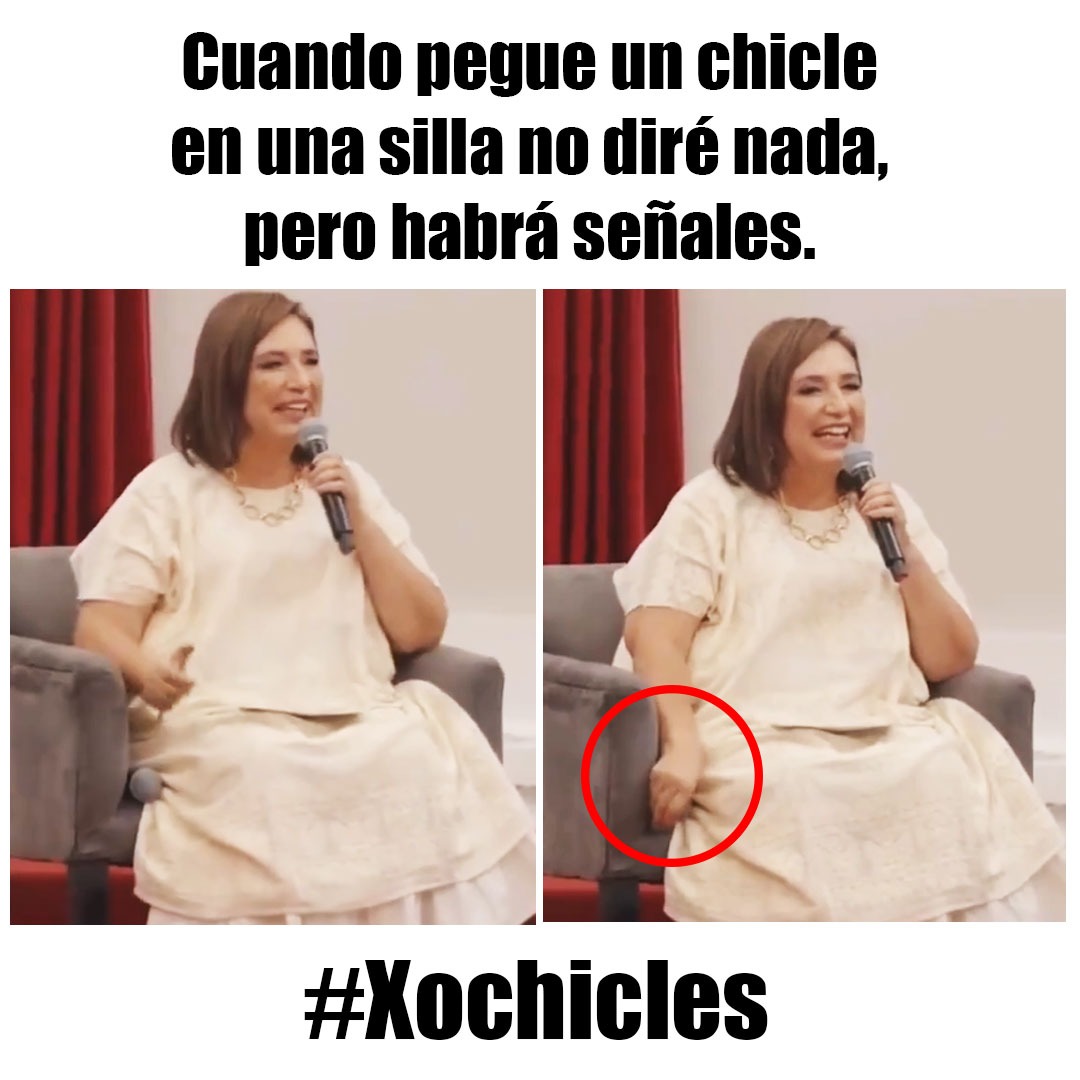 #Xochicles sólo evidencia su falta de educación y ya no tiene salvación en esta contienda, esta perdida