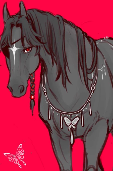 花城の顔格好良く描けたから… 