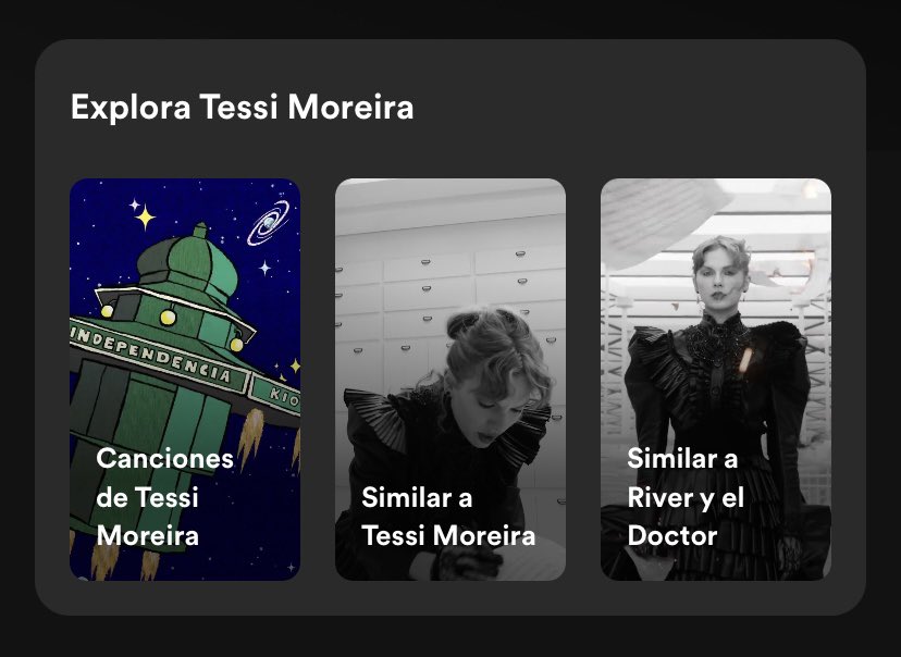 tessimoreira's tweet photo. CALLING ALL SWIFTIES: entré a spotify y dice q mi canción es similar a whos afraid of little old me, ya me puedo morir en paz no? ahrre https://t.co/3av80qQLCt