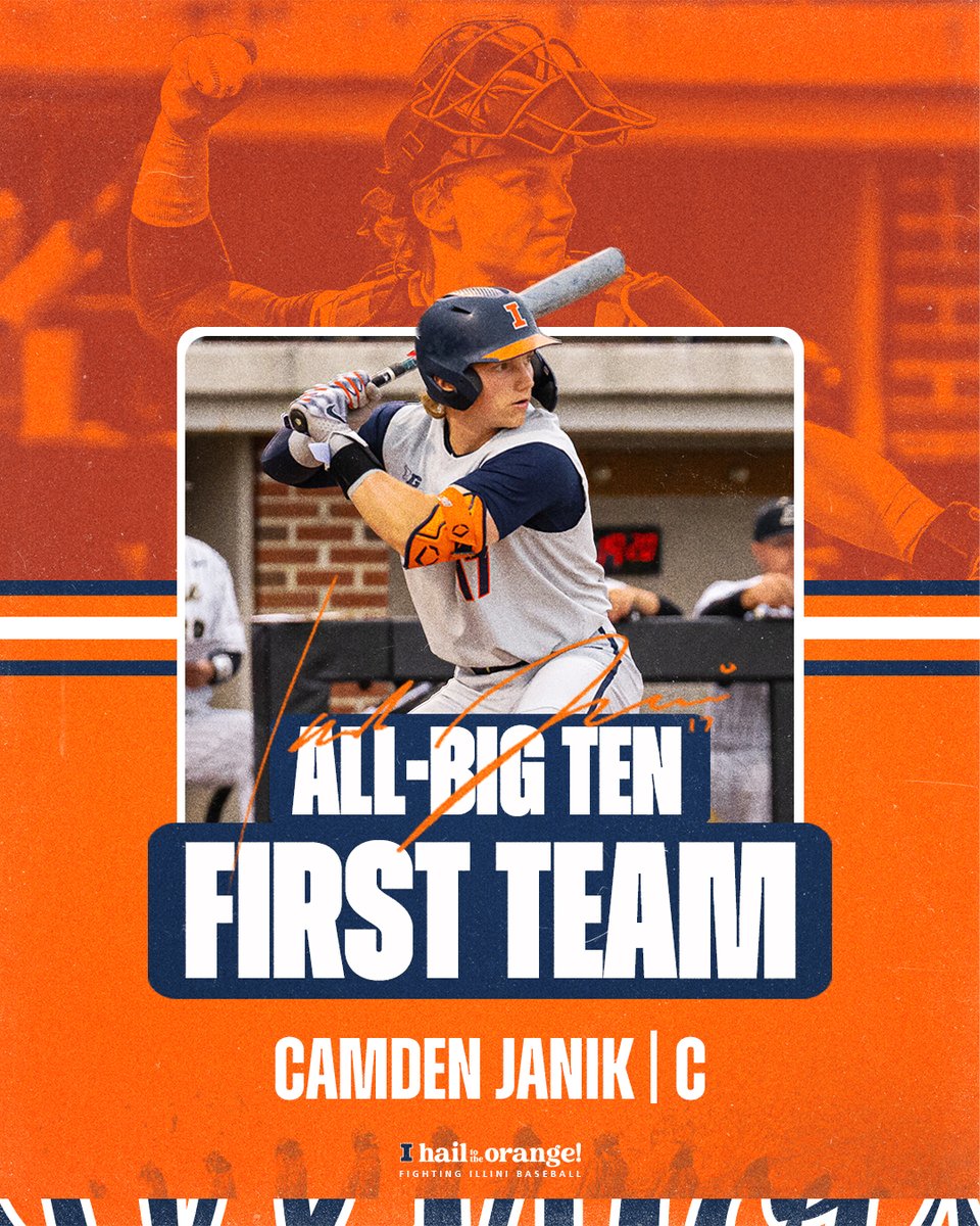 All-Big Ten First Team

Congrats <a href="/janikcam17/">Camden Janik</a>!

#Illini | #HTTO