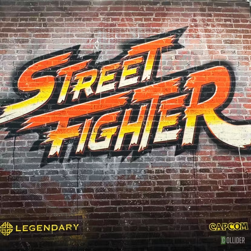 First look at the live-action 'STREET FIGHTER' movie logo (via: @Collider)