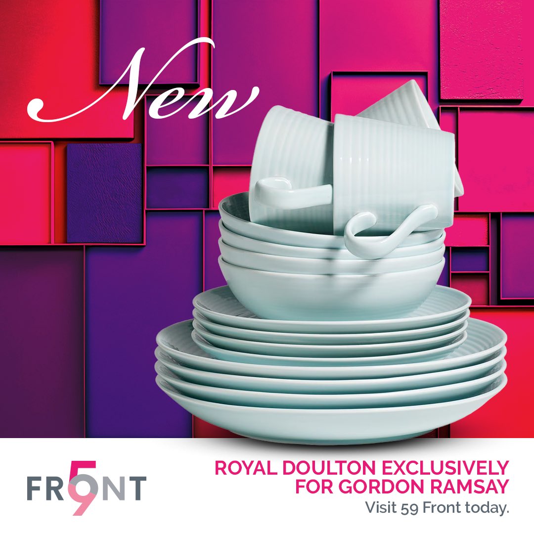 NEW #RoyalDoulton #GordonRamsay #59Front