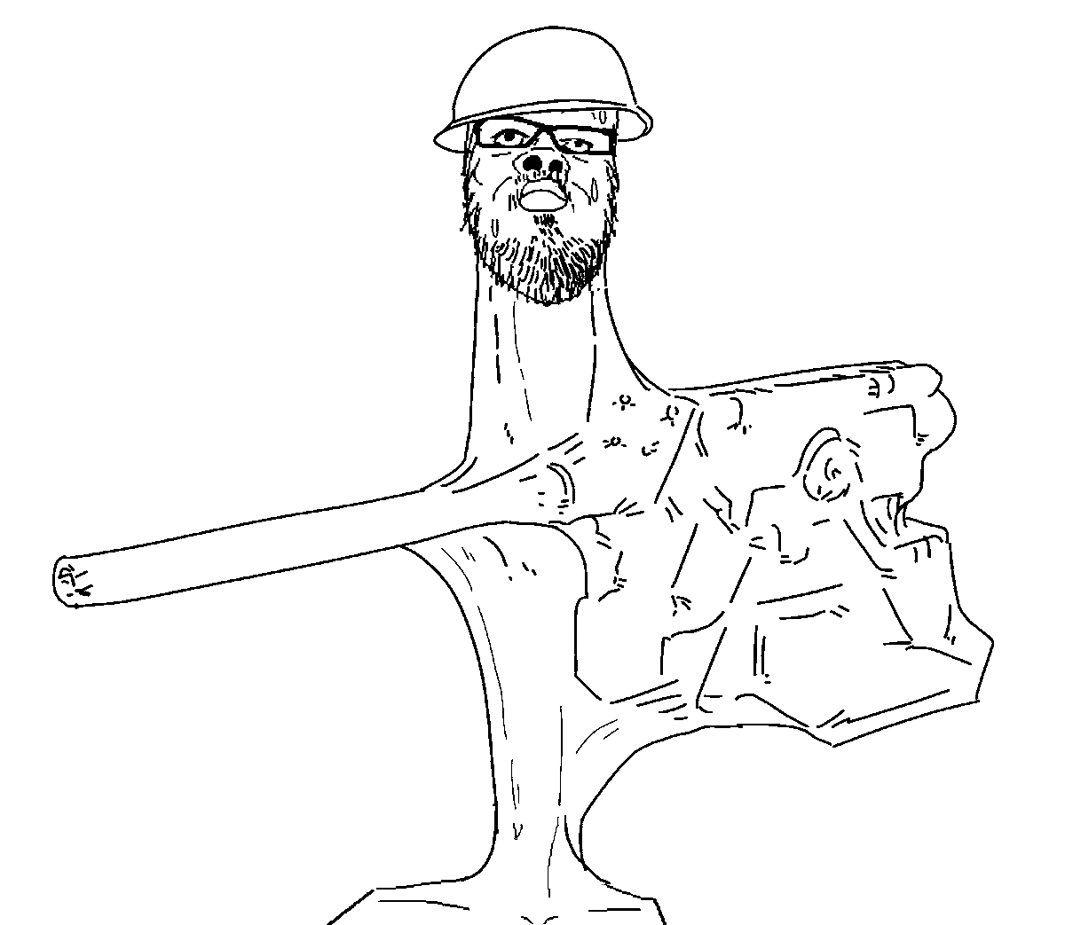 ReviewsPossum's tweet image. Post absurd Wojaks that make no sense.