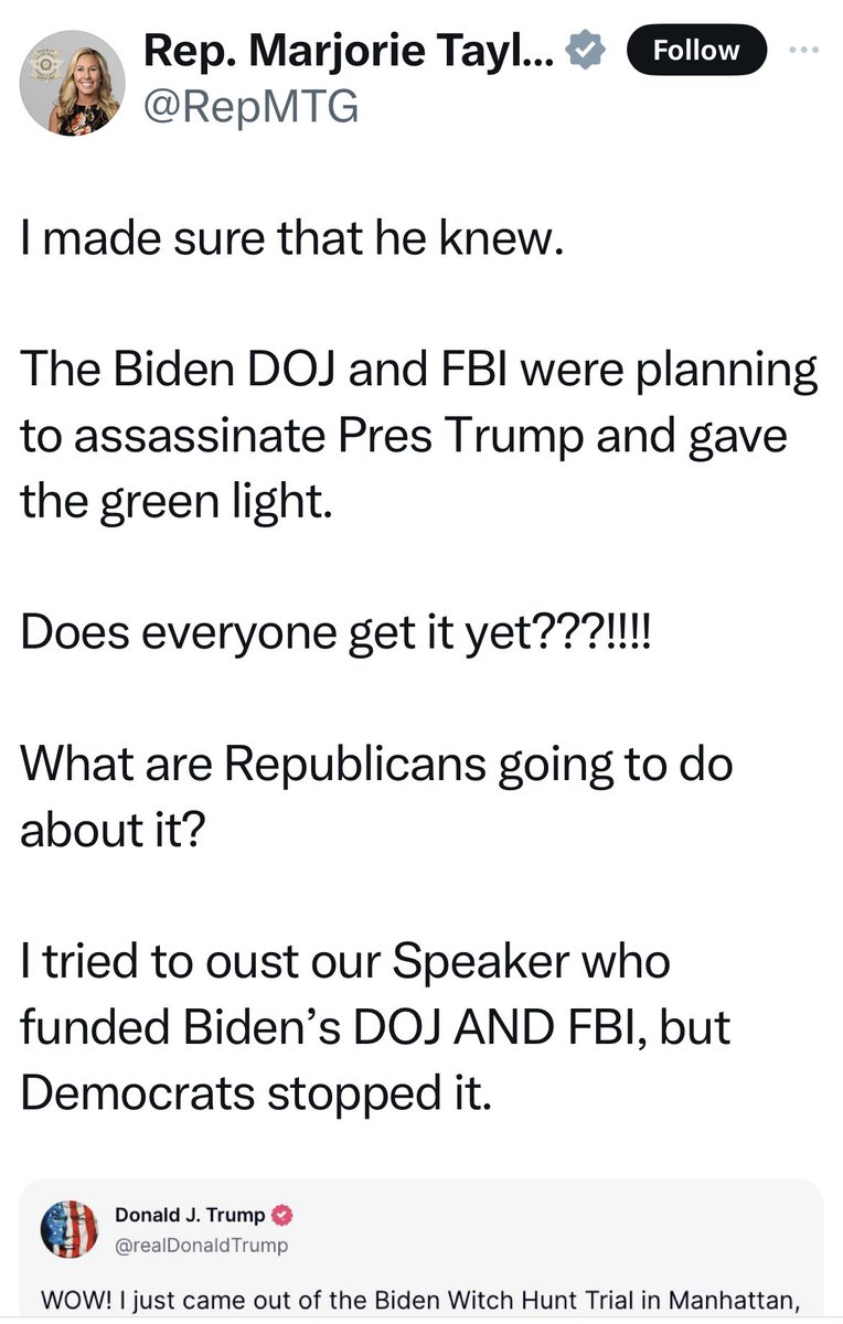 #DemVoice1 #DemsUnited #Fresh Of course the biggest drama queen from Georgia’s making it sound like an assassination attempt on Trump. He wasn’t even at Mar a Lago when the FBI did their search for documents. He was in New York. It was on August 8, 2022. But by all means go