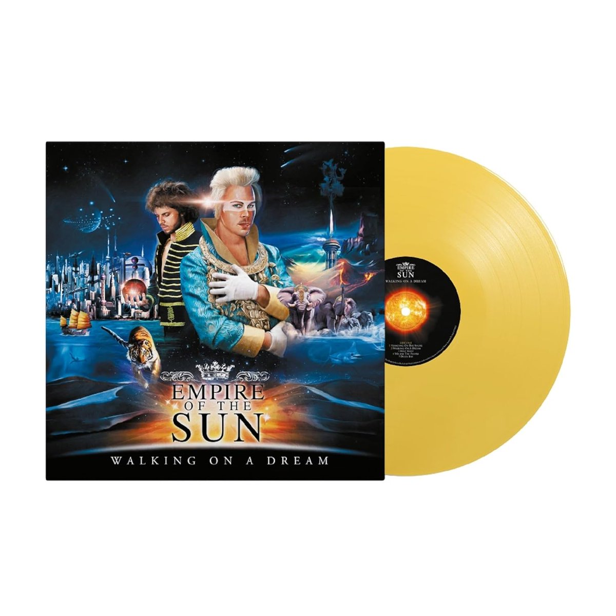 Empire of the Sun - Walking On A Dream - Limited Mustard Yellow $39.99 [Pre-order] amzn.to/4auWaGj