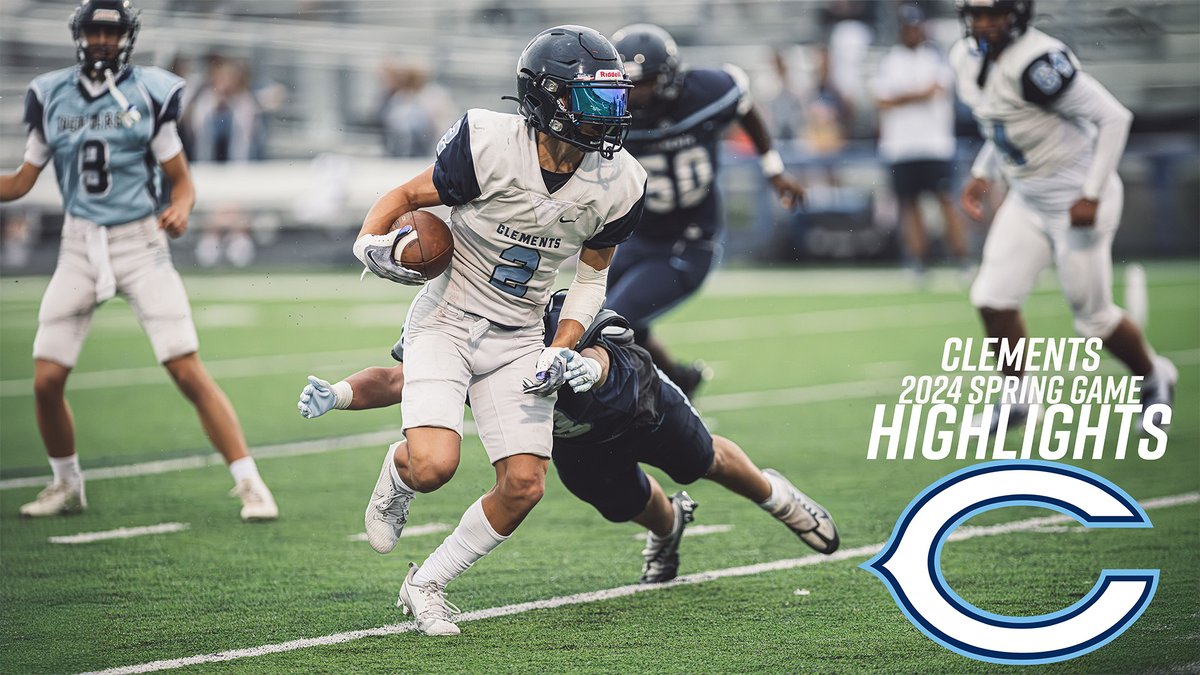 This Fall cannot come fast enough!! Clements HS | Spring Game | @CHighFB Highlights Here: youtu.be/OwwHq4whYWY @FBISDAthletics @HS_Prospect @TXTopTalent @MarkRussellQB @dctf @OsceolaPat @MarshallRivals @jarrettbailey12 @texashsfootball @TheQBTech @ChadSimmons_ @SWiltfong_