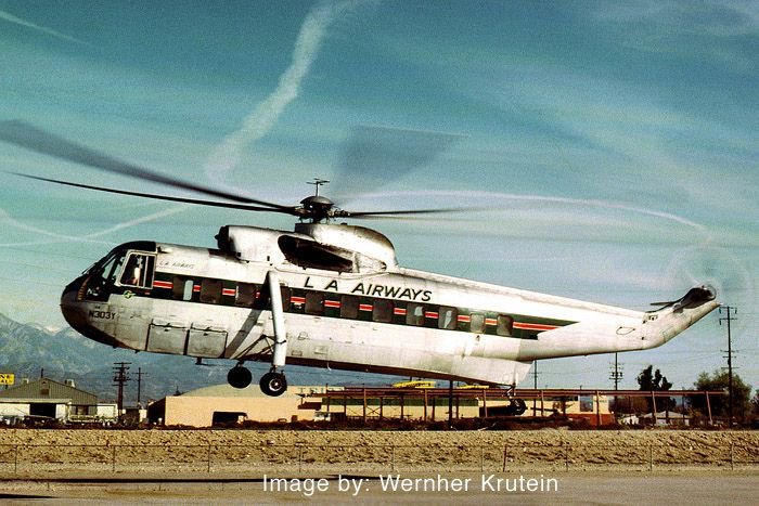 #OTD in 1968: Los Angeles Airways Flight 841, a S-61, crashes in California (US). All 23 aboard die, at the time it was the worst helicopter accident in the US. Investigators traced cause to a mechanical failure in the blade rotor, although its precise origin was undetermined.