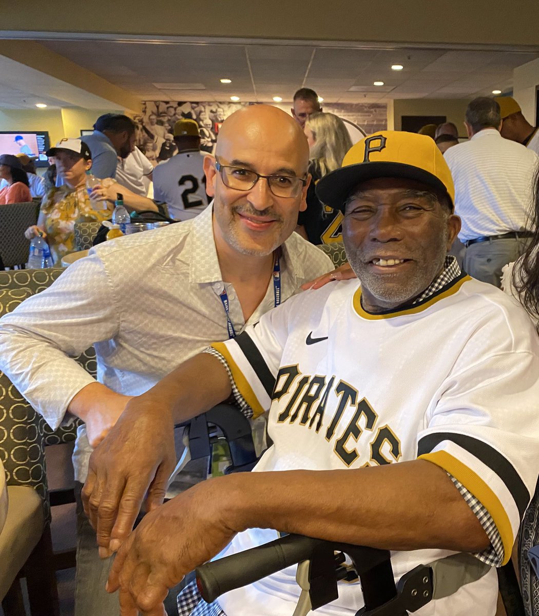 Congratulations and Felicidades @TheRealSangy35 on your induction into the Pittsburgh Pirates Hall of Fame, Class of 2024. Twenty years ago, we met at a Roberto Clemente charity event in Puerto Rico and became dear friends. “The Great One” would be overjoyed. See ya in August.