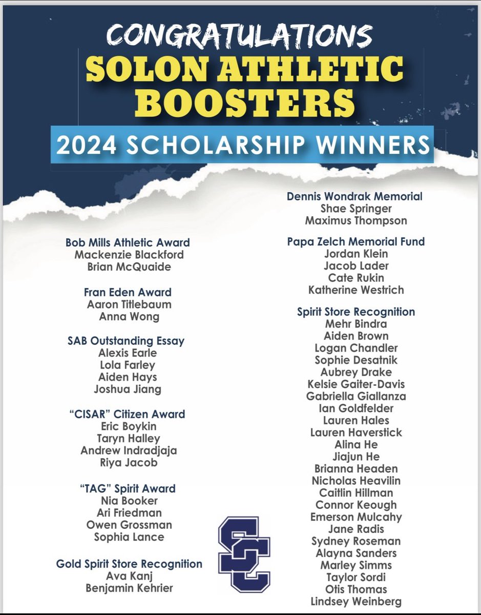 Solon Athletic Boosters (@solonboosters) on Twitter photo 