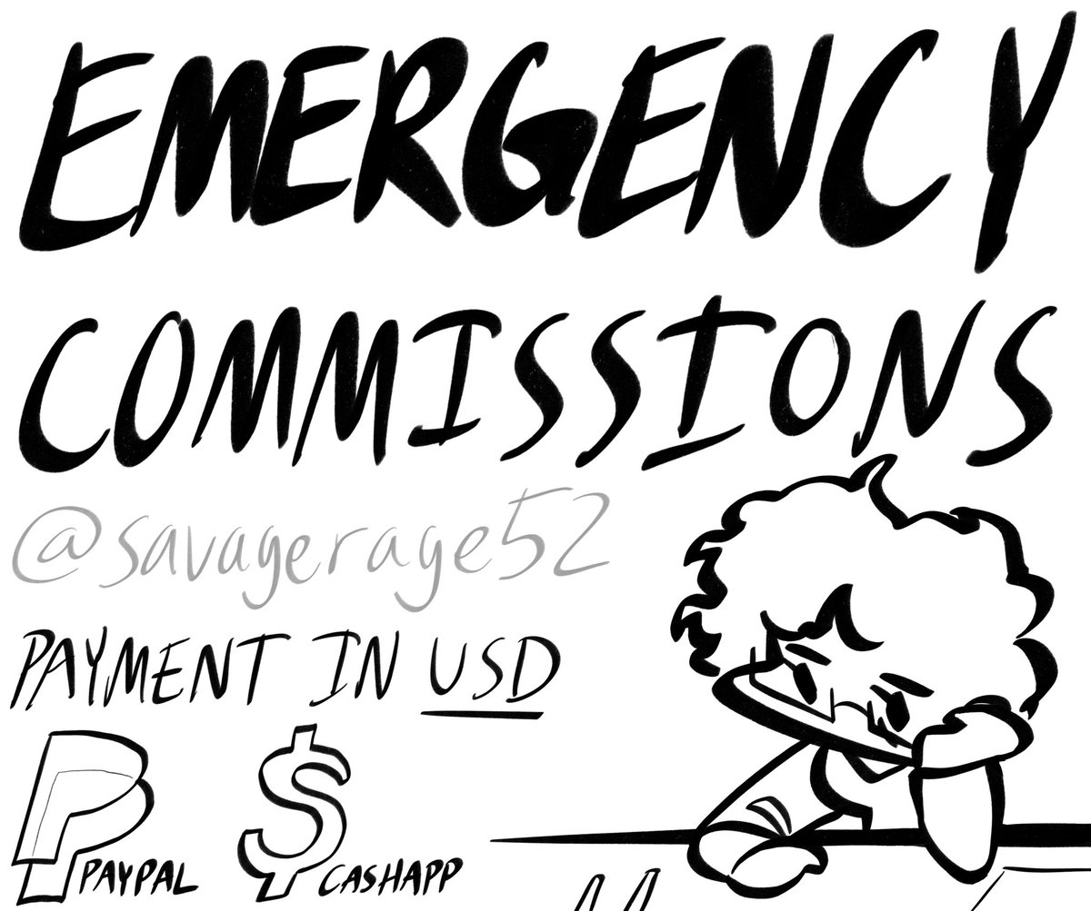savagerage52's tweet image. COMMS OPEN
