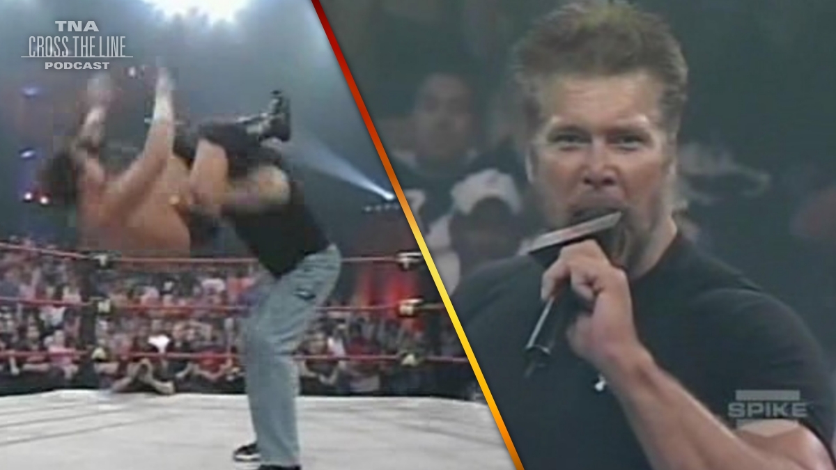 After winning the 2006 World X Cup for Team USA, @SuperChrisSabin is attacked by @RealKevinNash on the 5/18/06 edition of iMPACT! Once again he said he proved that size DOES matter! Our next episode is out tomorrow! #TNAWrestling #TNAiMPACT #Wrestling #Podcast