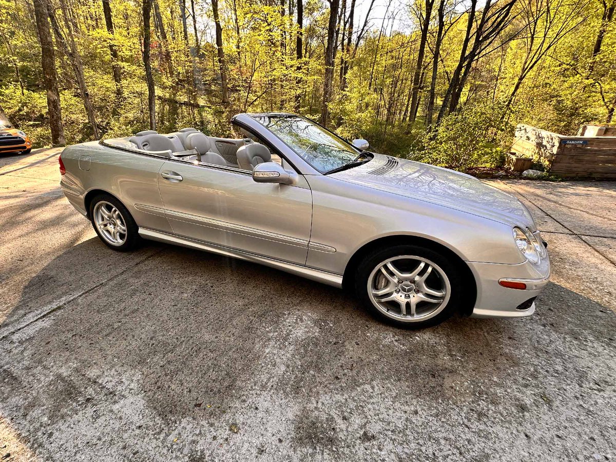 2006 Mercedes-CLK500 Cabriolet.  First one to complete but worth the effort. #windowsticker #monroney #clk500 #benzo #cabriolet #germany