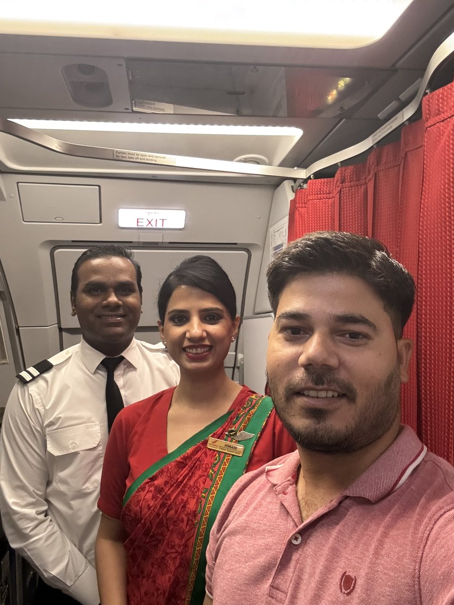 Rahul_ku28's tweet photo. #Air India I took the flight from Patna to new York on 6th May the flight from Patna to Delhi was fantastic and the hospitality was amazing.But the flight from Delhi to new York was pathetic.Please time to upgrade.Crew from Patna to Delhi air India#Madhan #Himani #Mohni https://t.co/45tf7KwBEb
