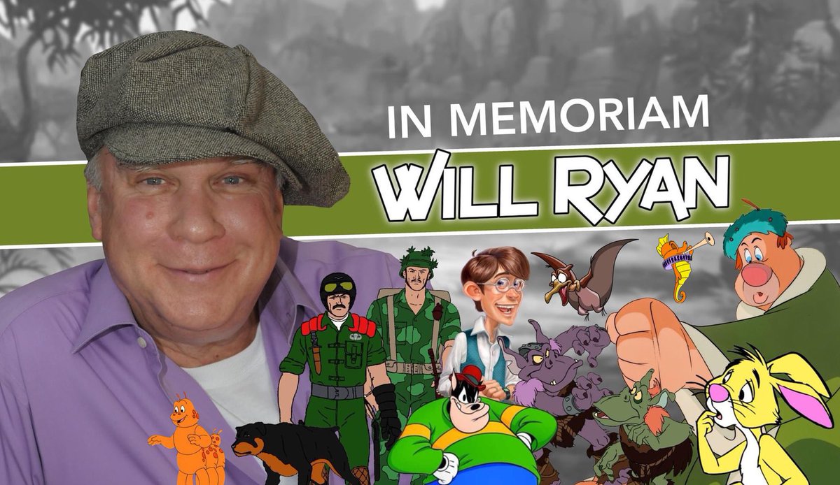 Remembering voice actor, musician and singer, Will Ryan. #WillRyan